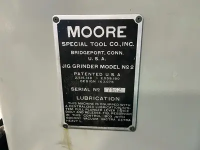 Used MOORE SPECIAL TOOL CO., INC.  /  NASA 2 Jig Grinders Ohio US | HGR 24 #1425467