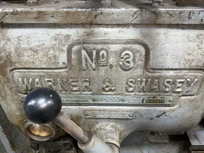 Used WARNER & SWASEY NO.3 Turret Lathes (Ram & Saddle) Ohio US | HGR 24 #1462140