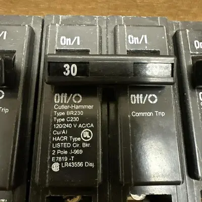 Used CUTLER-HAMMER BR230 Circuit Breakers | Surplus Asset Holdings #1188961