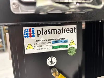 HTR22-L133M | Plasmatreat HTR22-L133 High Voltage Plasma Transformer w/ Cables, E 80 X 20/800 - Used