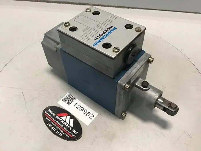Used MANNESMANN REXROTH 54WMR10X7032/YAW SO103 Valves/Fittings Michigan US | Ideal Machinery #710621