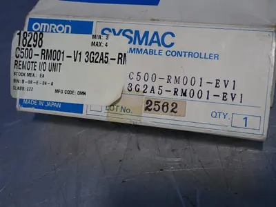 Used OMRON C500RM001EV1 PLC Input & Output Ohio US | HGR 24 #802896