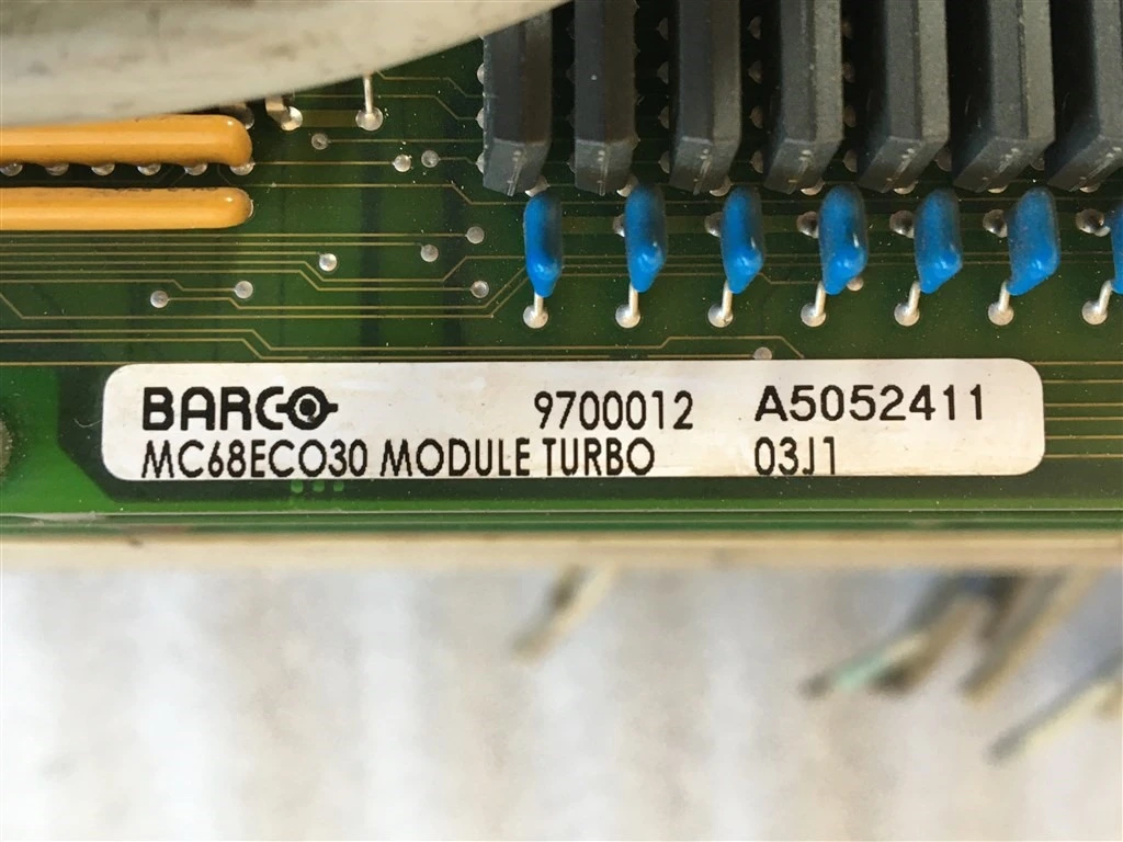 USED BARCO A5052411 (1)-BARCO MC68EC030 MODULE TURBO