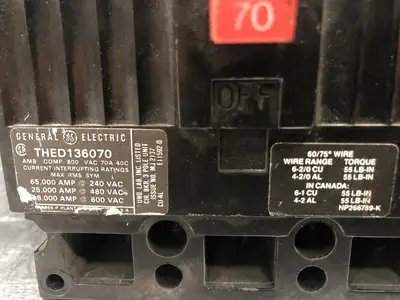 USED GENERAL ELECTRIC THED136070