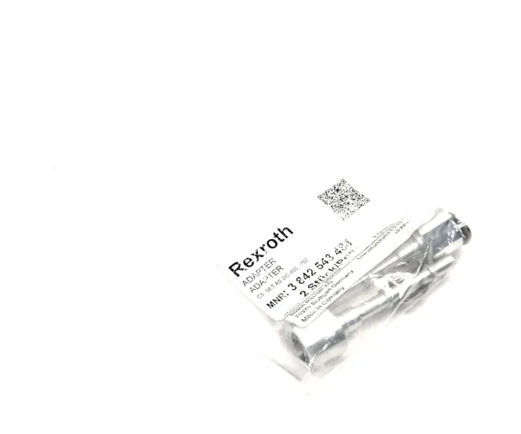 New | in-Stock BOSCH REXROTH ADAPTER, SET ADAPTER SET AS 2/C-400, -700 Connector Accessories | Maverick Industrial Sales #1102706