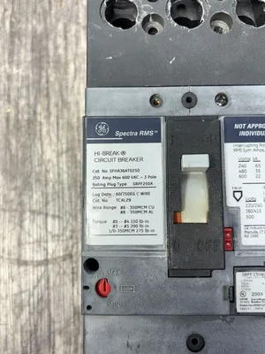GE SFHA36AT0250 HI-BREAK Circuit Breakers | ESS Industrial Equipment Sales (4)