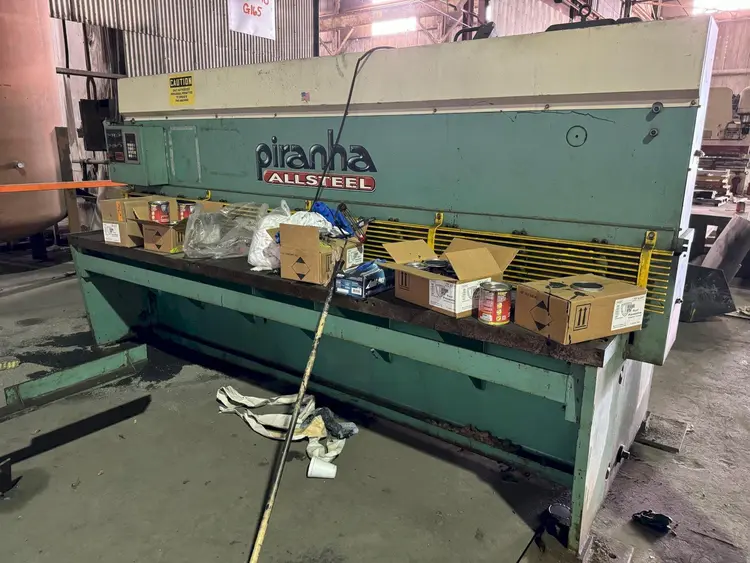 Used PIRANHA N/A Power Squaring Shears (Inch) Ohio US | G-2000, Inc. #1079526
