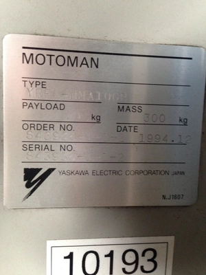 Motoman 6 Axis Robotic MIG Welder