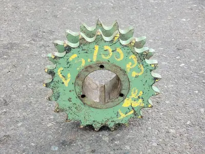 Roller Chain Sprocket No. DS100Q21, Double Single