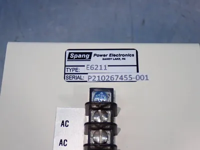 Used SPANG E62110000 AC/DC Power Supplies Ohio US | HGR 24 #1134686