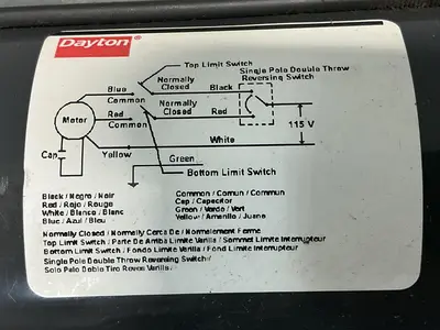 USED DAYTON 6Z086