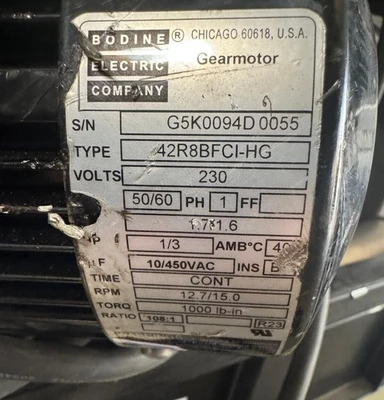USED Dayton DAYTON General 5K262V