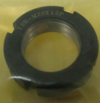 NEW MISUMI PLNY-20 YSR-M20X1.0P PRECISION LOCKNUT PLNY20 YSRM20X10P