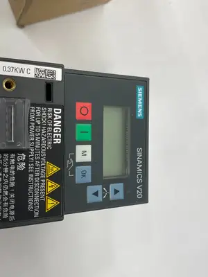 USED SIEMENS SINAMICS V20 CONVERTER DRIVE