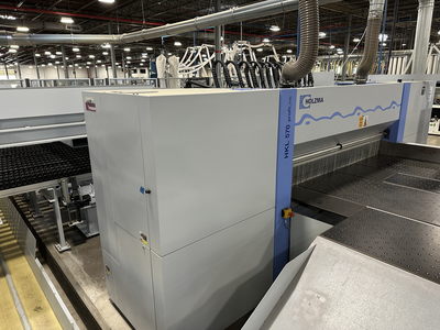Homag CNC Angular Saw System w/ Automatic Loading & Unloading