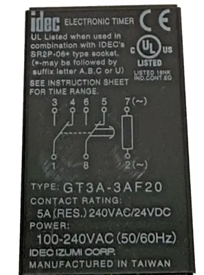 NEW IDEC GT3A-3AF20