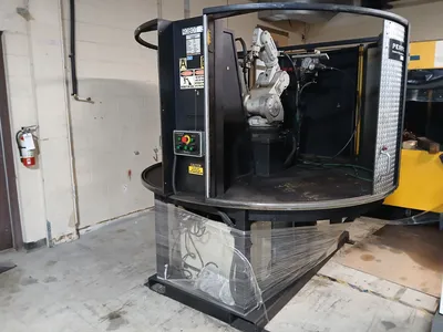 Panasonic PreformArc Welding Cell Single Robot Cell with 2 tables Single Welding Robots | ACES Robotics Ltd (2)