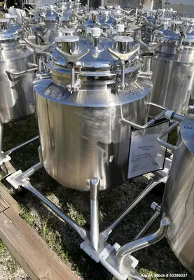 Used Precision Stainless 20” Diameter Jacketed Stainless Steel Tank