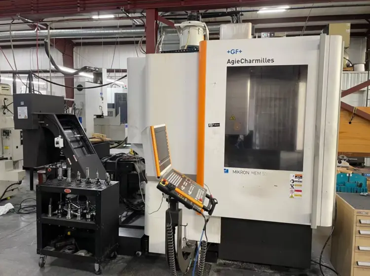 Used 2014 MIKRON HEM-500U Vertical Machining Centers Ohio US | Toolquip, Inc. #1266877