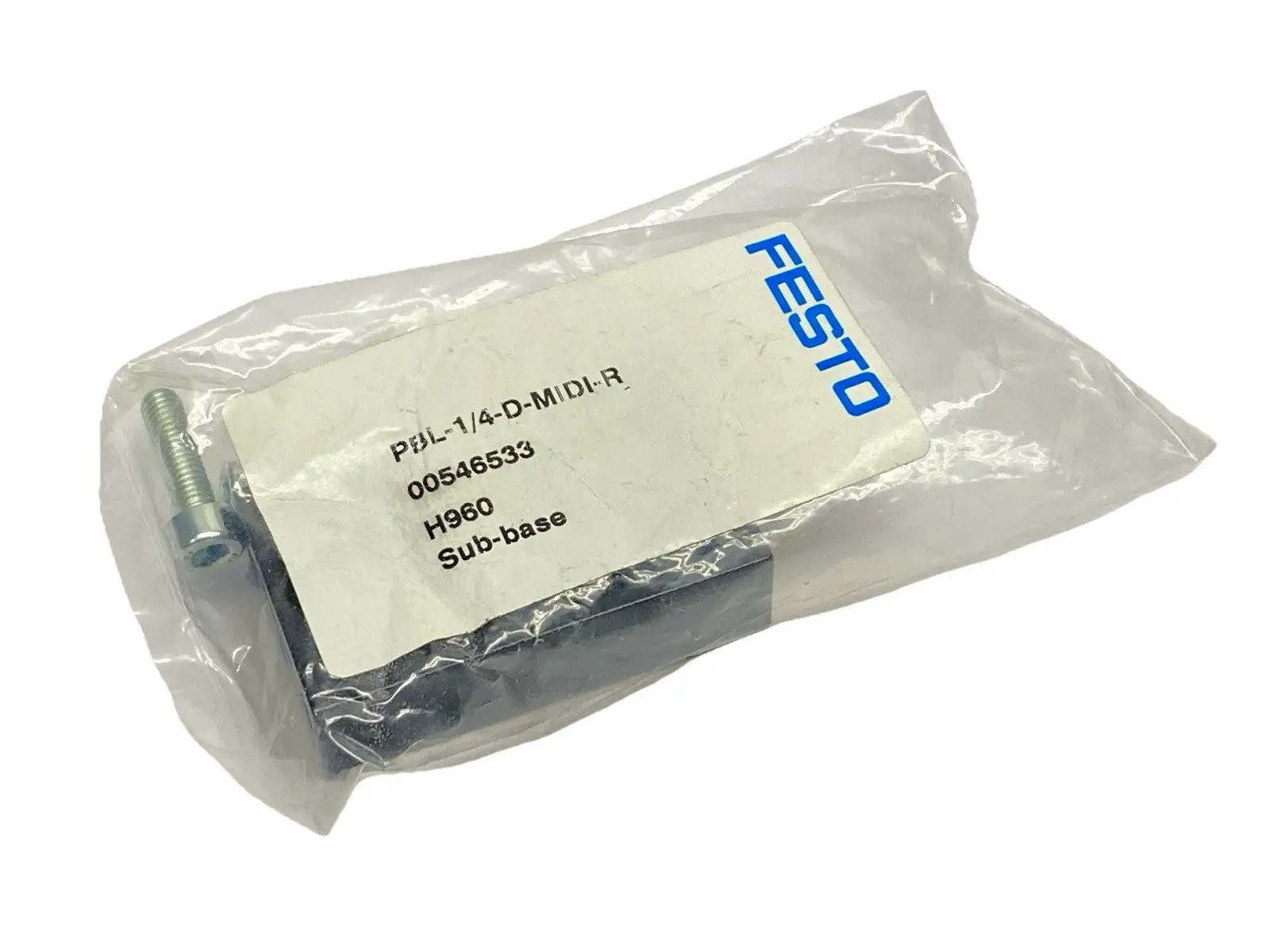 PBL-1/4-D-MIDI-R | Festo  Pneumatic Sub-Base 546533
