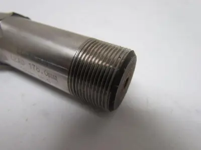Clarkson 32mm SS Slot Drill 2-Flute M25x1.25 Screw Shank HSS 4" OAL 178mm Lead