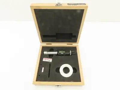 Fowler MKII BSU1 Holemike Digital Micrometer 3pt Bore Gage 1"-1-3/8" Head