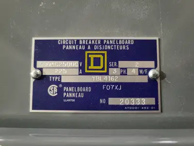 USED SQUARE D YBL4162