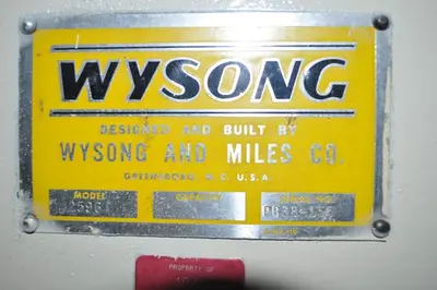 USED 1978 WYSONG 2596