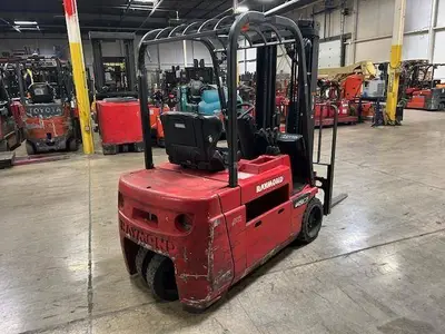 Used 2017 RAYMOND 445C35TT 3-Wheel Sit down Electric Counterbalance Forklifts Illinois US | Somerset Equipment Sales #1546233