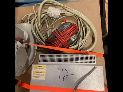 Used ABB IRB 140 WITH IRC5 CONTROLS, CABLES & TEACH PENDANT Robots | Harbor Machinery Inc. #1283384