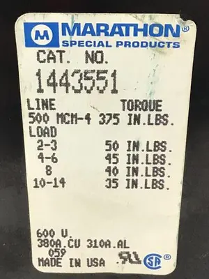 USED MARATHON 1443551