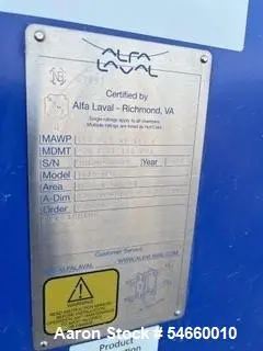 Used ALFA LAVAL TL15-BFG Plate Exchangers Illinois US | Aaron Equipment #1454417