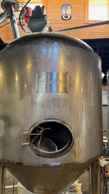 Grain Grist Case - Tank for supplying milled grain to mash tun & auger