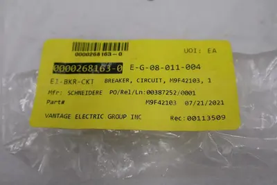NEW OPEN BOX Schneider Electric M9F42103 Multi9 Circuit Breaker C60BP STK G1001A