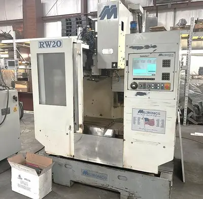 USED 2005 MILLTRONICS RW20 3 AXIS VERTICAL MACHINING CENTER