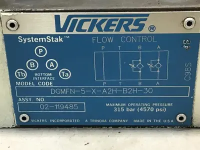 USED VICKERS DGMFN-5-X-A2H-B2H-30