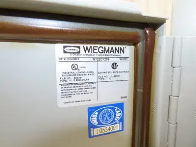 Used WIEGMANN _UNKNOWN_ Electrical Boxes Indiana US | Arrow Industrial #1316865