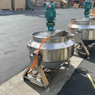 171-0450 100 Liter Jacketed Mixer Cook Kettle