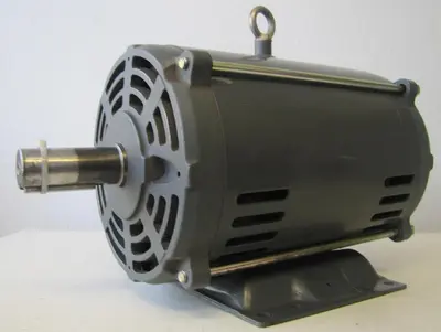Dayton Industrial 10HP Electric Motor 208-230/460V 3 Phase 1740 RPM 215T  10 HP