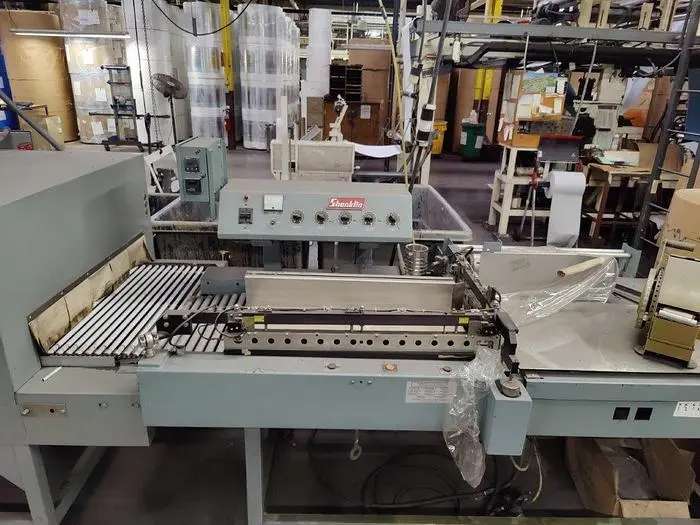 Used SHANKLIN SPC L- SEALER S240 Wrappers - Roll | Paper Converting Equipment #395894