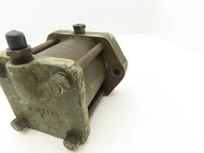 F-H Welding U-18201 Pneumatic Cylinder Brass Body 4" Bore x 1.5" Stroke 1/2"NPT