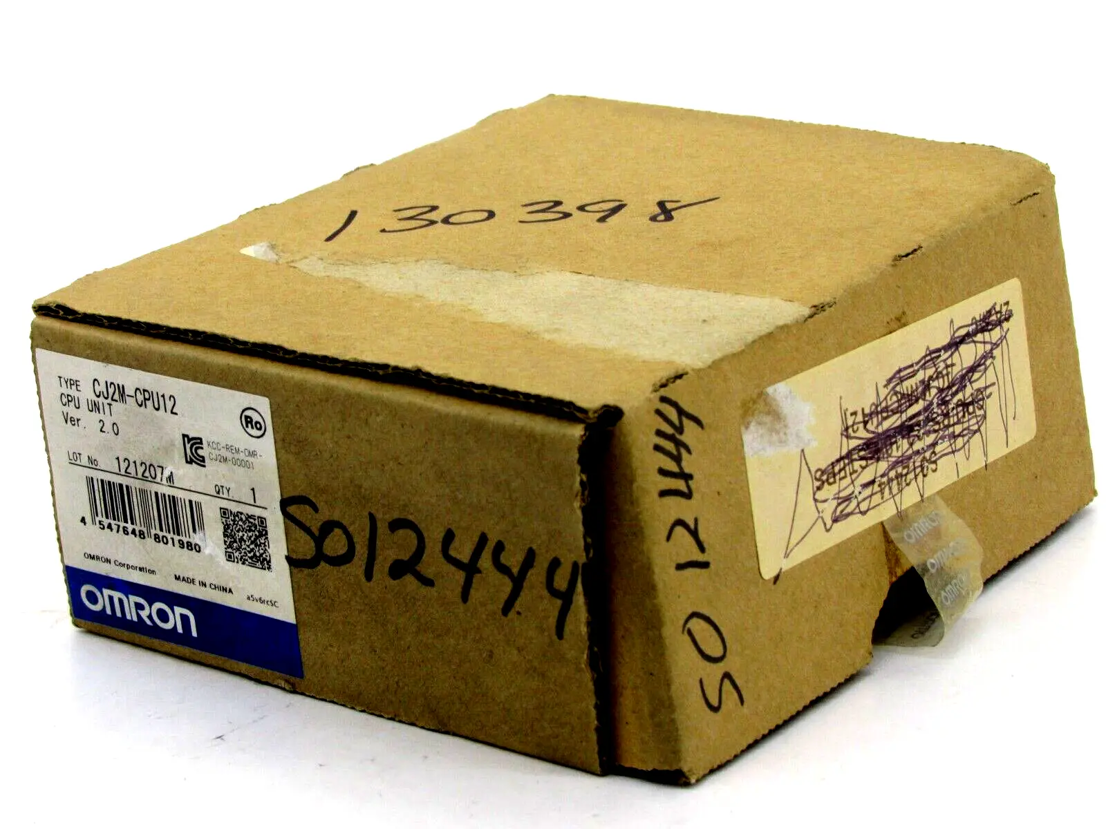 NEW OMRON CJ2M-CPU12 CPU UNIT VER. 2.0 CJ2MCPU12