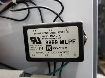 USED SQUARE D MODEL 6