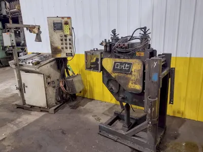 12" WIDE COLT AUTOMATION MODEL #CERFS 25 12 STRAIGHTENER SERVO FEEDER & REXROTH CONTROLS: YOBRO #24290