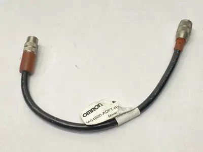 Used Omron Adapter Cable M12 8-Pin Cable & Wire Michigan US | Maverick Industrial Sales #1402309