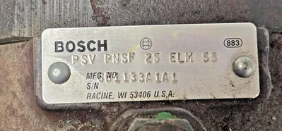 BOSCH RACINE Variable Hydraulic Pump PSV PNSF 25 ELM 55