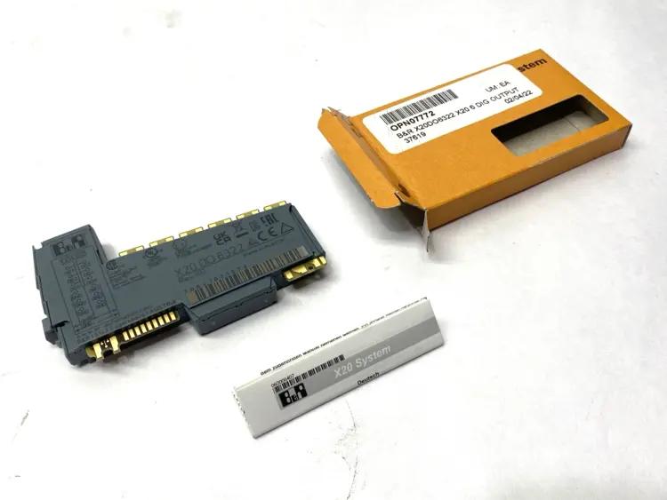 Used B&R REV. K0 DIGITAL OUTPUT MODULE 6-DIGITAL OUTPUTS PLC Input & Output | Maverick Industrial Sales #1098871