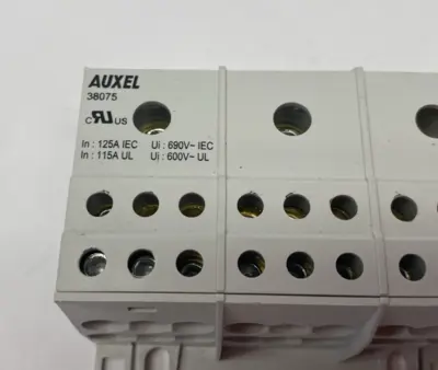Used Auxel 38075 Terminal Blocks Michigan US | Maverick Industrial Sales #1389653