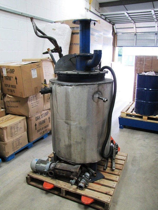 225L S/S Jktd Rotosolver Mixer 5.5 kW Flp