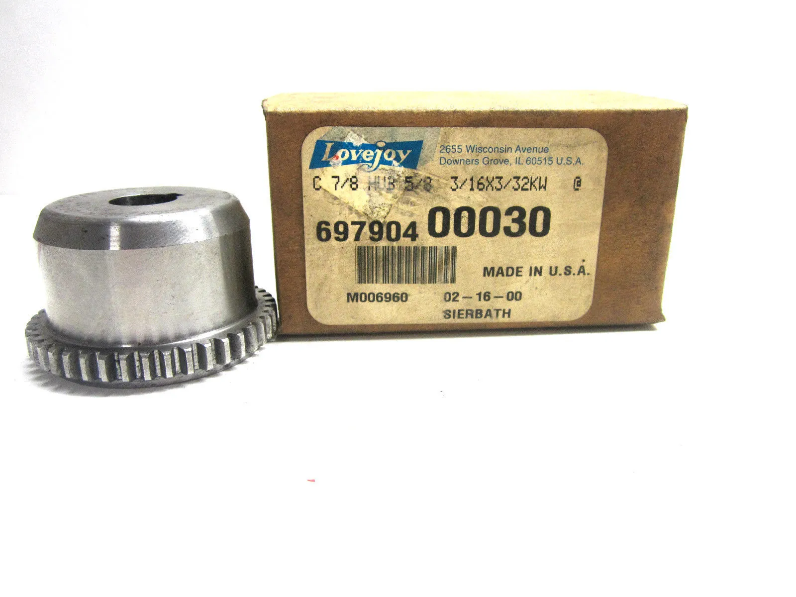 New Lovejoy 697904-00030 Hub 69790400030